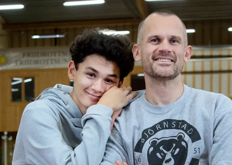 Stefan Holm Fru Anna Lycke