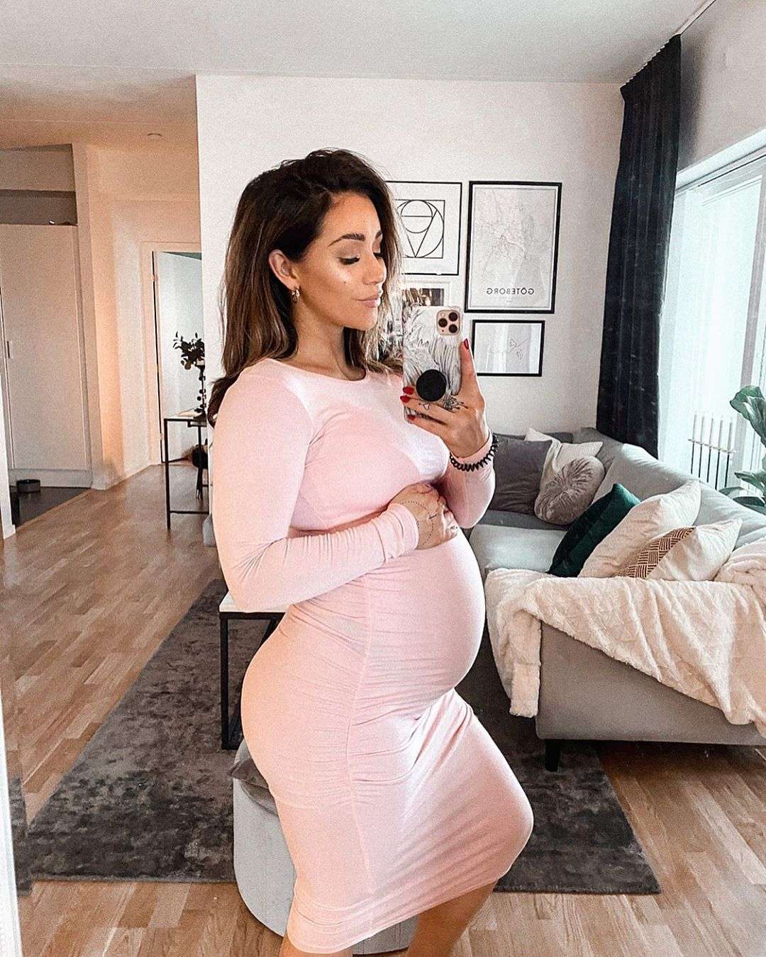 Hanna Öberg Gravid